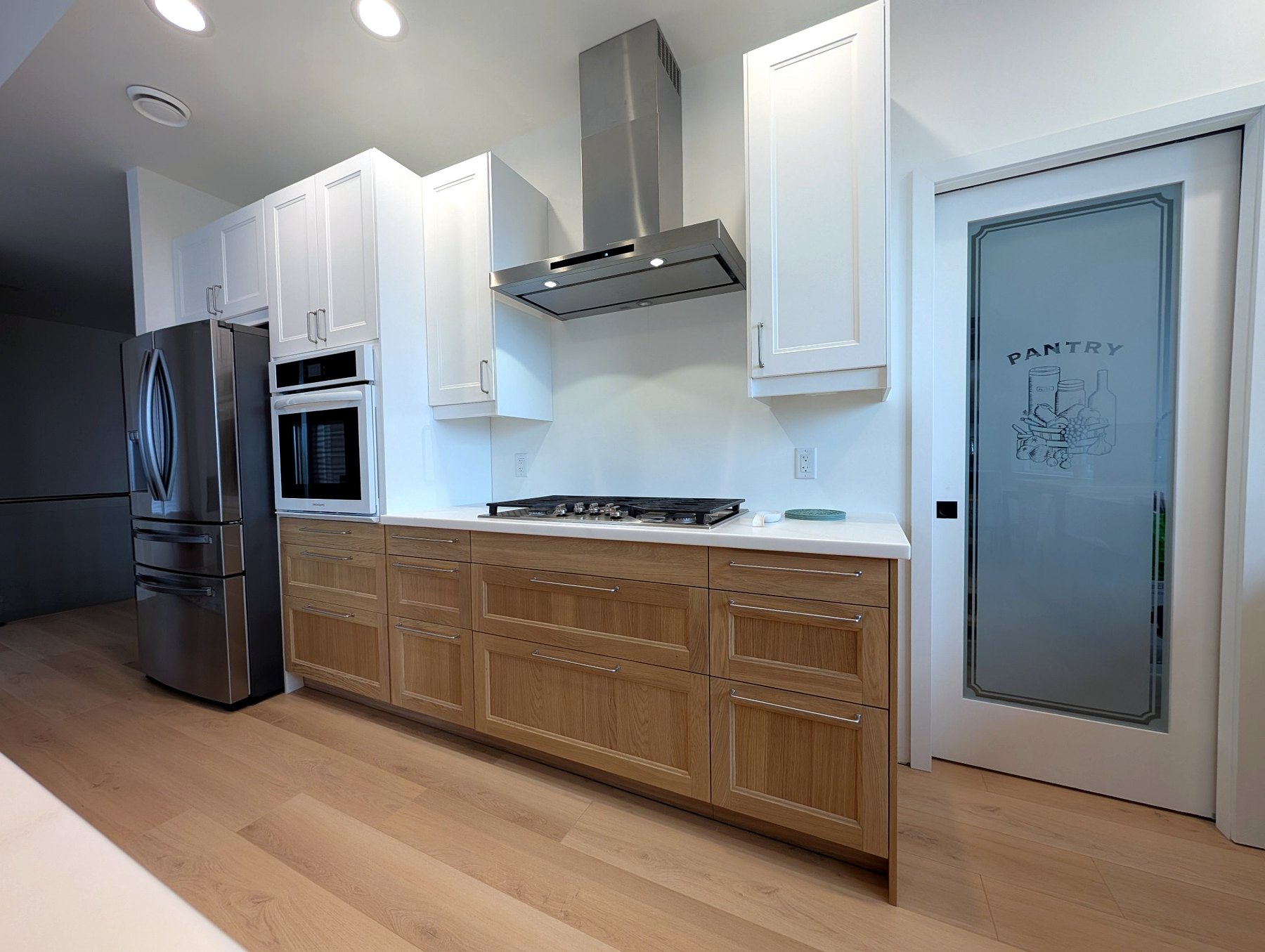 New home Custom IKEA kitchen in Chemainus