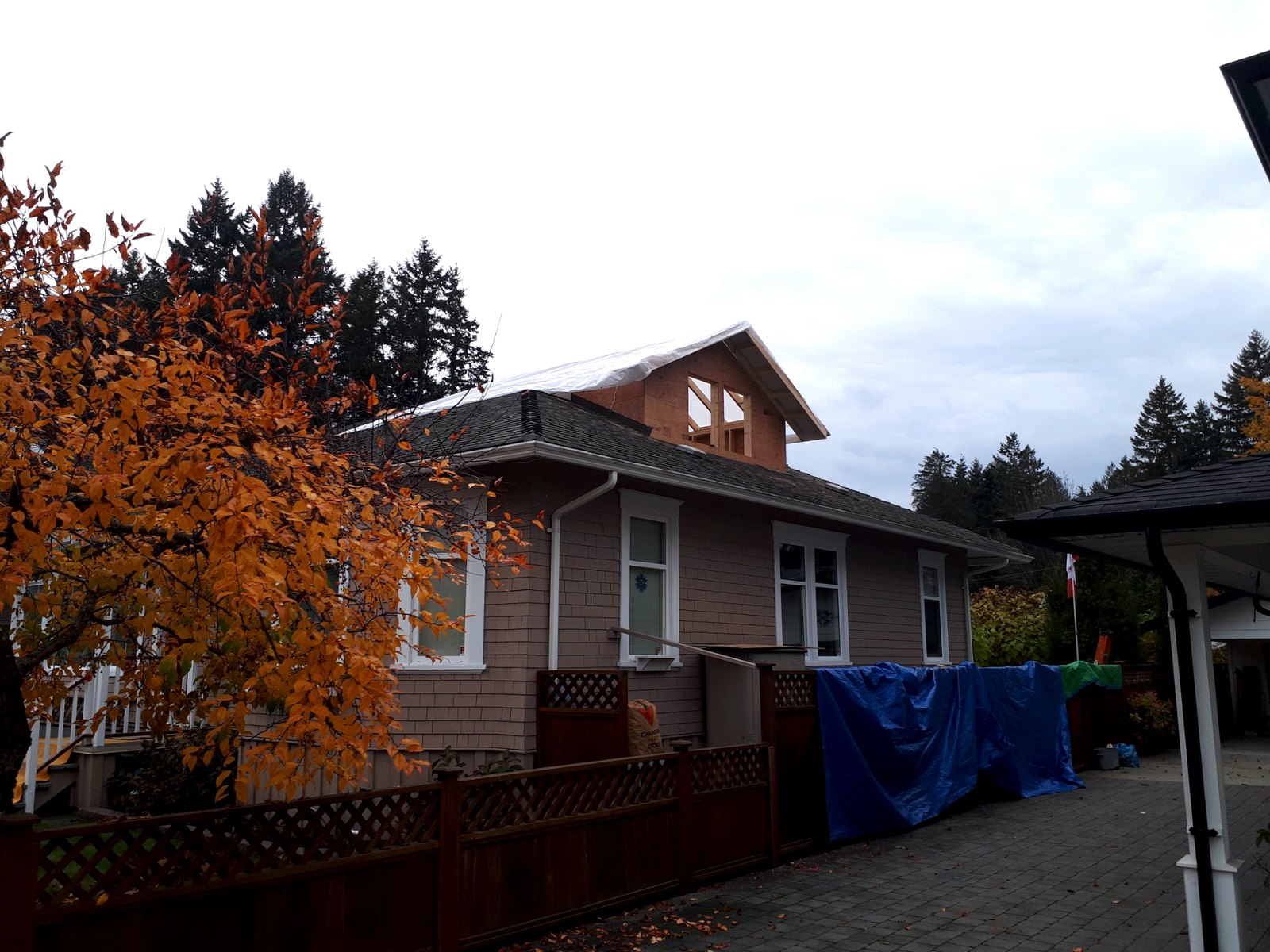 Duncan addition designed to match the home’s original heritage character.
