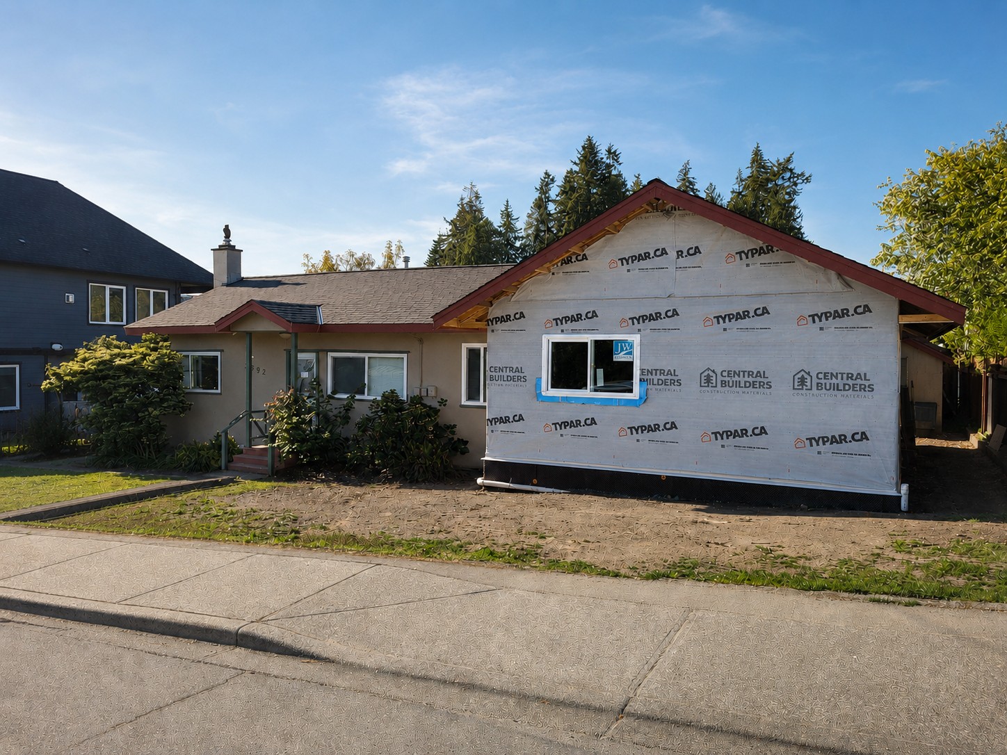 800 Sq. Ft. Three-Bedroom Home Addition in Chemainus